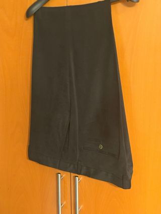 Pantalones Leandro Bustos Beige y Negro Nuevos