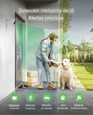 Cámara seguridad solar 4K. PRECINTADA