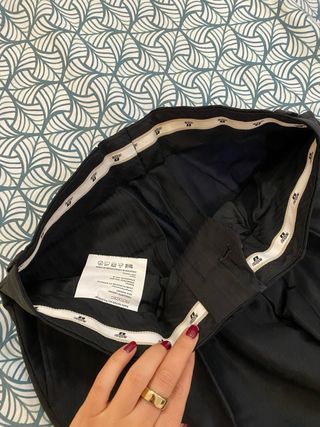 Traje de Novio Negro Satinado 50/43 48/41 smoking