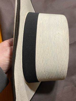 Sombrero de palma fina natural  hecho en México