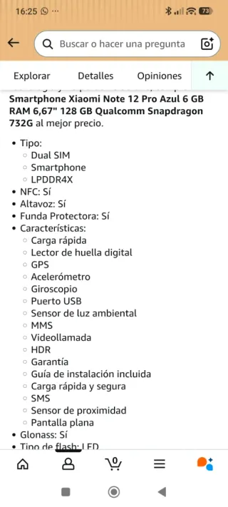 Xiaomi Redmi Note 12 Pro Rosa