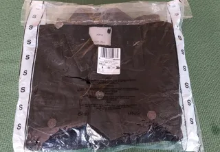 Cazadora vaquera negra Mango Talla S