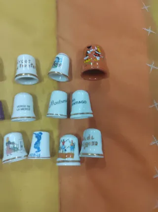 Lote 17 dedales coleccion