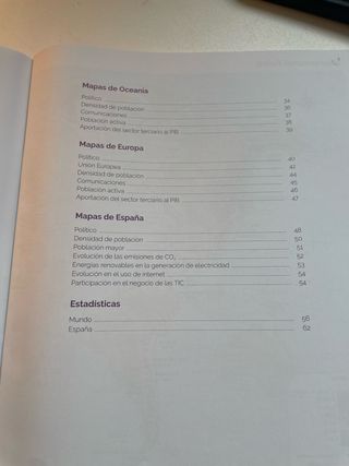ATLAS DE GEOGRAFÍA TERCERO ESO