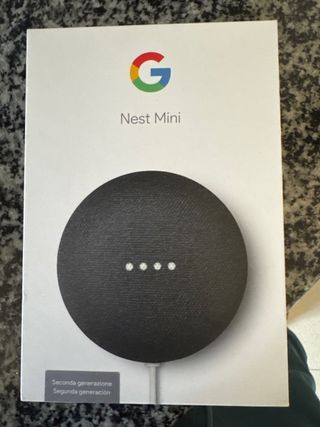 Google Nest Mini 2ª Generación Negro