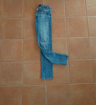 Vaqueros Bershka Talla M Desgastados