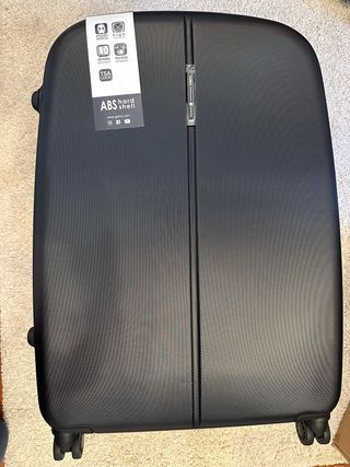 Maleta Gabol L Negra ABS Rígida Doble Rueda