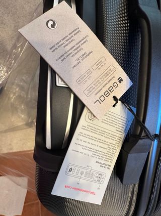 Maleta Gabol L Negra ABS Rígida Doble Rueda