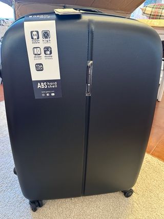 Maleta Gabol L Negra ABS Rígida Doble Rueda
