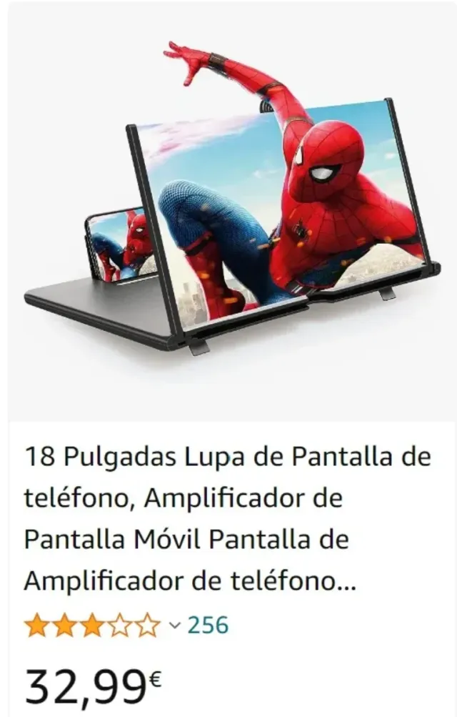 LUPA DE PANTALLA 3D/ 18 PULGADAS PARA MOVILES