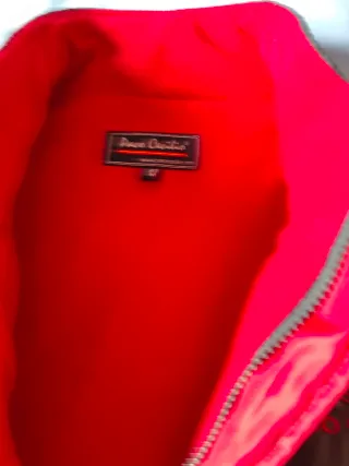 Chaleco Paco Cecilio Negro y Rojo Talla 3