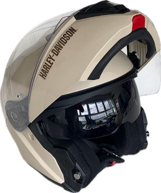 Casco Modular Harley-Davidson Beige.