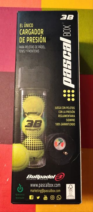 Pascal Box 3B - presurizador pelotas tenis padel