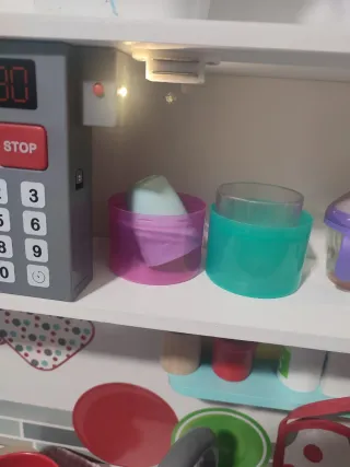 Cocinita de madera para niños