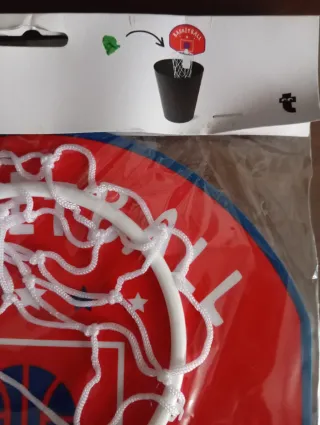 Mini canasta baloncesto para papelera