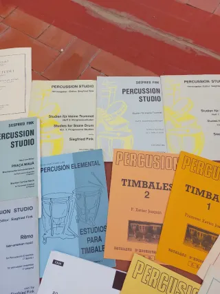 Lote Libros Percusión