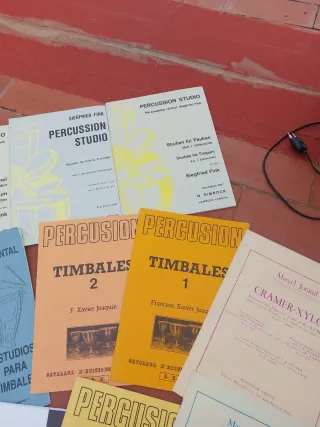 Lote Libros Percusión