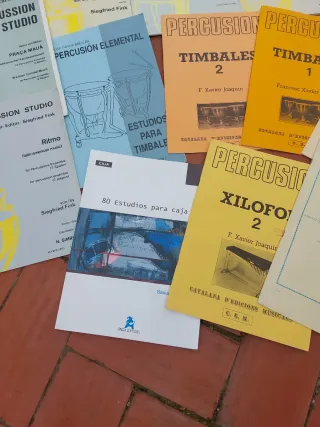 Lote Libros Percusión