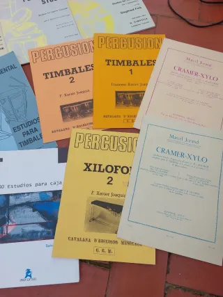 Lote Libros Percusión