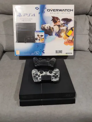 PS4 Fat 1TB Overwatch Origins Edition