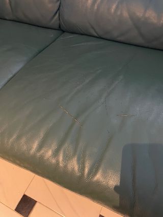 Pack Sofás Piel Verde Oscuro 3+2