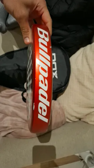 Pala Bullpadel Play Power Roja