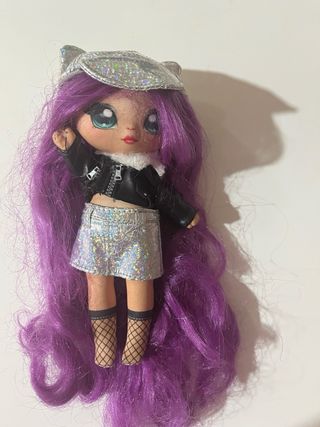 Lote 4 Muñecas Na Na Na Hay 3 pequeñas y 1 grande