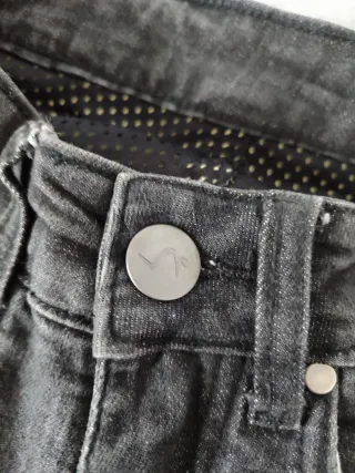 Pantalón Moto Mujer Tejano Out Arrow Negro