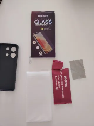 Funda y protector pantalla Xiaomi red mi note 13