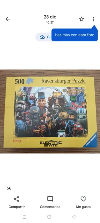 Lote 3 puzzles: 2x500, 1x1000 piezas