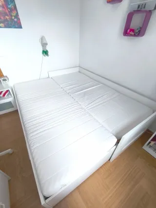Cama Diván Infantil Ikea Blanca
