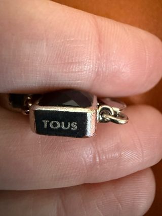 Pulsera TOUS Color Plata Ley y Ónix