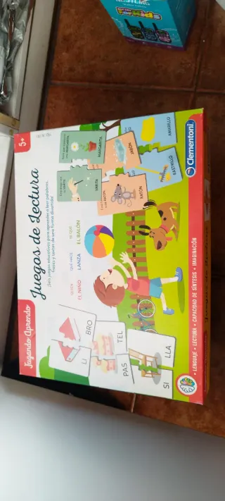 Juegos de Lectura Clementoni 5+