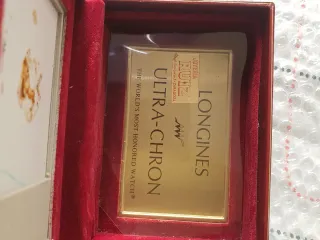 Caja Reloj Longines Ultra-Chron Roja