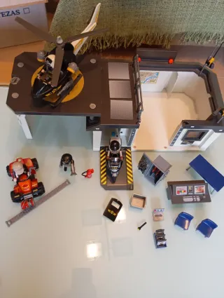 Comisaría Policía Fuerzas Especiales Playmobil