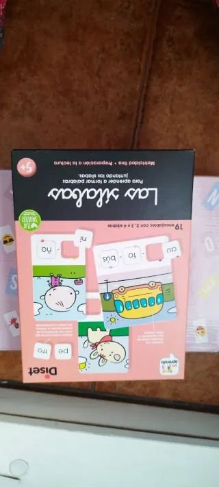 Juego educativo Las sílabas Diset