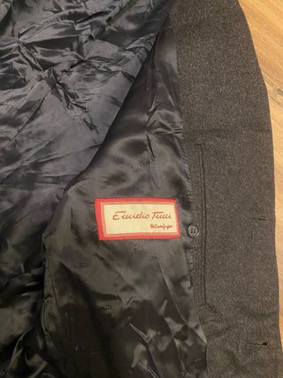 Abrigo Emidio Tucci Gris Talla XL