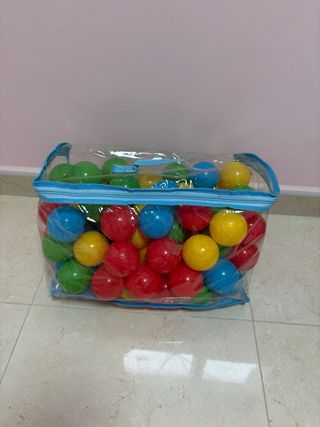 Bolsa de bolas de plástico para niños