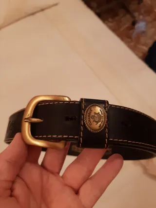 Cinturón de piel mujer