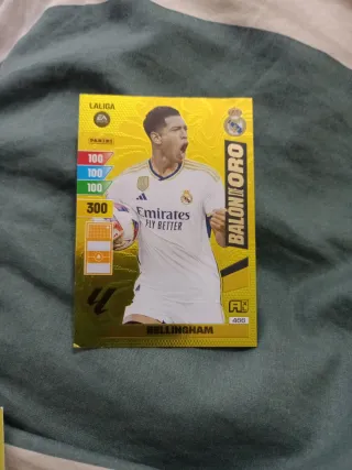 Carta Fútbol Bellingham Balón de Oro