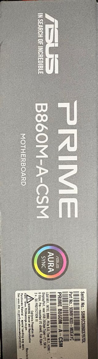 Placa Base ASUS PRIME B860M-A-CSM