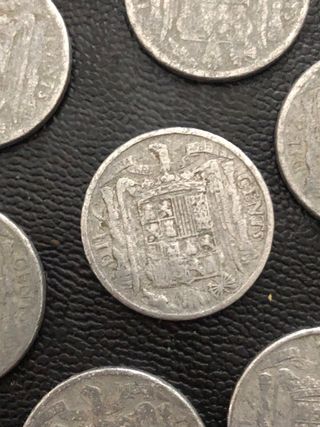 7 Monedas 10 Céntimos Peseta España