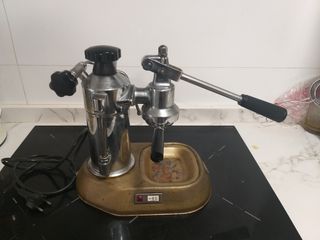 Cafetera La Pavoni Italiana Antigua