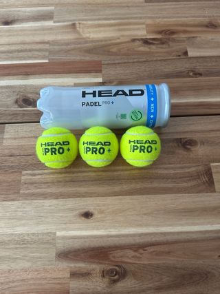 2 Tubos Pelotas Padel HEAD