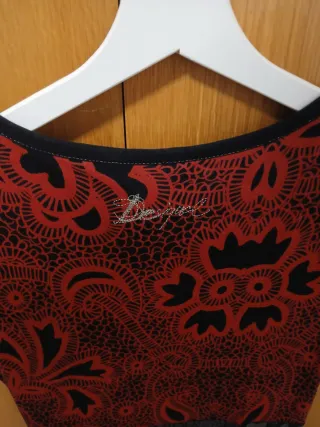 Vestido Desigual Talla M Estampado