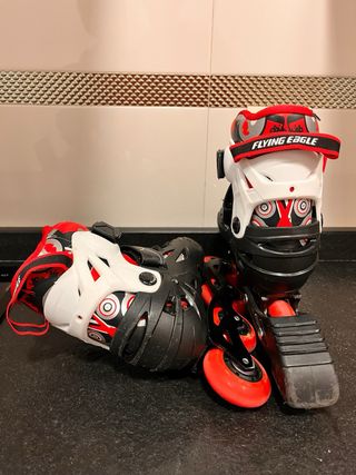 Patines en línea Flying Eagle y bolsa