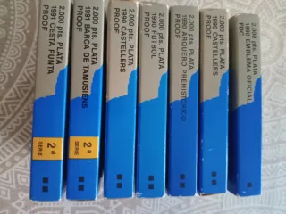 2000 ptas 24.96gr Plata pura Varias unidades