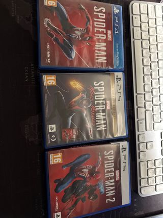 Trilogía Spider-Man PS4 y PS5