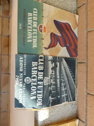 11 Revistas Fútbol Barcelona 1954-1956