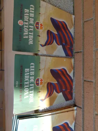 11 Revistas Fútbol Barcelona 1954-1956